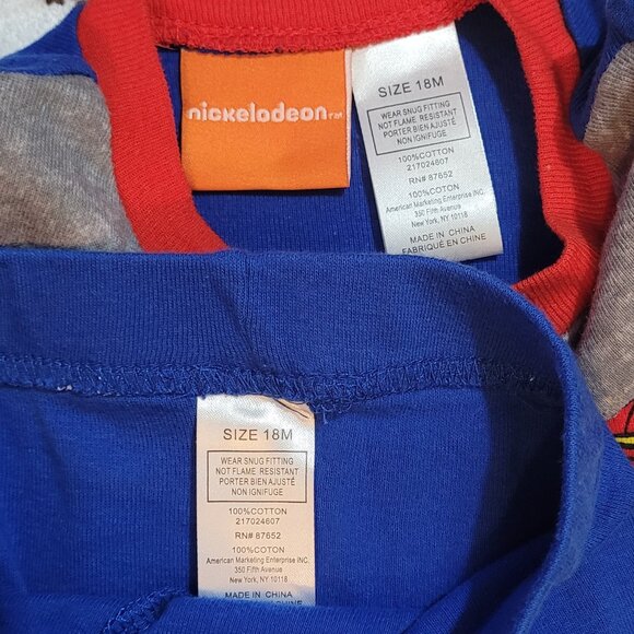 ❄️ 18m | Paw Patrol | 2PC Set - Short Sleeved Shirt & Pants - Picture 6 of 6